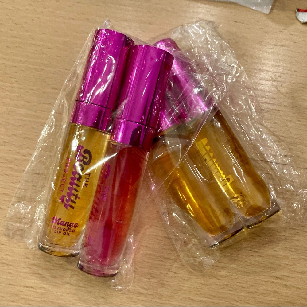 The Beauty Project Lip Oil Gloss - 2 NEW